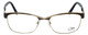 Cazal Designer Eyeglasses Cazal-4227-001 in Black Gold 53mm Rx