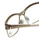 Cazal Designer Eyeglasses Cazal-4238-002 in Gold 53mm Rx