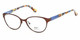 Candie's Designer Eyeglasses CA0139-092 in Copper Brown 50 mm