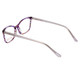 Vivid Designer Reading Eyeglasses 893 Marble Purple/Lavender 52 mm