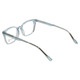 Vivid Designer Reading Eyeglasses 912 Crystal Blue Clear 51 mm