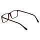 Vivid Designer Reading Eye Glasses 891 Matte Demi/Amber/Brown 55 mm Rx SV