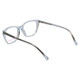 Vivid Designer Reading Eyeglasses 886 in Shiny Light Blue 53 mm