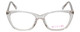 Vivid Designer Reading Eyeglasses 886 in Shiny Crystal 53 mm