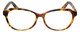 Front View of Eyebobs CPA 2738-19 Designer Single Vision Prescription Rx Eyeglasses in Matte Tortoise Havana Brown Gold Unisex Cateye Full Rim Acetate 51 mm