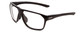 Profile View of Smith Optics Leadout PivLock Designer Single Vision Prescription Rx Eyeglasses in Gloss Black Unisex Square Full Rim Acetate 63 mm
