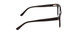Side View of Ernest Hemingway H4901 Designer Bi-Focal Prescription Rx Eyeglasses in Gloss Black Ladies Cateye Full Rim Acetate 51 mm