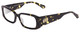Profile View of SITO SHADES ELECTRO VISION Designer Progressive Lens Prescription Rx Eyeglasses in Limeade Black Yellow Tortoise Unisex Square Full Rim Acetate 56 mm