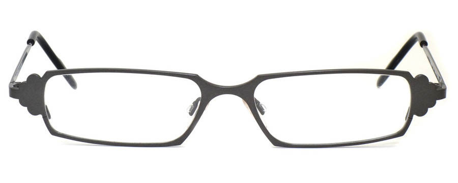 Harry Lary's French Optical Eyewear Ferrary in Gunmetal (329)