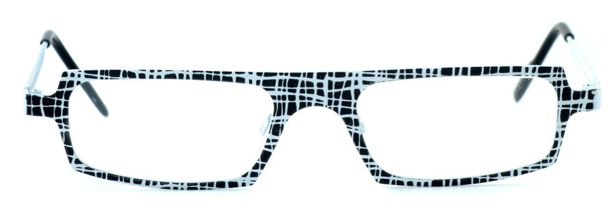 Harry Lary's French Optical Eyewear Starsky in White Black (716)