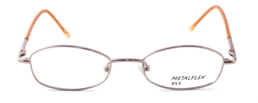Calabria Kids Fit Metal Flex Designer Reading Glasses XX in Pink X-SMALL 46 mm