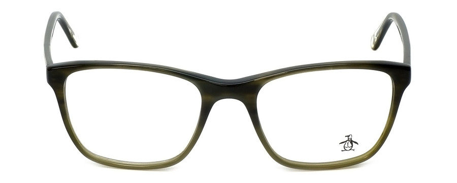 Original Penguin Designer Reading Glasses The Anderson in Olive 52mm