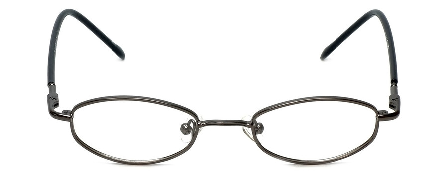 FlexPlus Collection Designer Reading Glasses Model 96 in Gunmetal 43mm