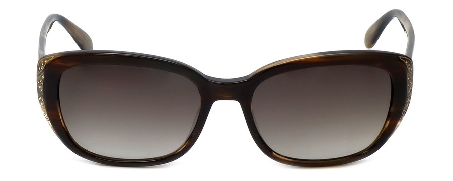 Vera Wang Designer Sunglasses Nevela in Arizona Tortoise Frame & Brown Gradient