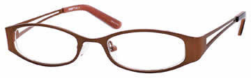 Seventeen Designer Eyeglasses 5320 in Brown :: Custom Left & Right Lens