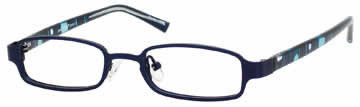 Seventeen Designer Eyeglasses 5344 in Navy :: Custom Left & Right Lens