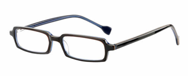 Ink Eyeglasses Contour in Brown Denim :: Custom Left & Right Lens