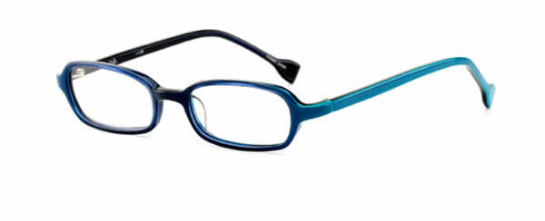 Ink Eyeglasses Patina in Navy Fade :: Custom Left & Right Lens