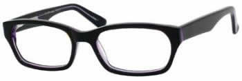 Ernest Hemingway Eyeglass Collection 4653 in Black-Lavender :: Custom Left & Right Lens