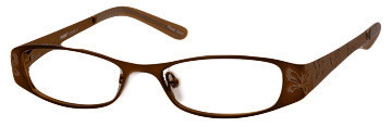 Seventeen Designer Eyeglasses 5335 in Brown :: Custom Left & Right Lens
