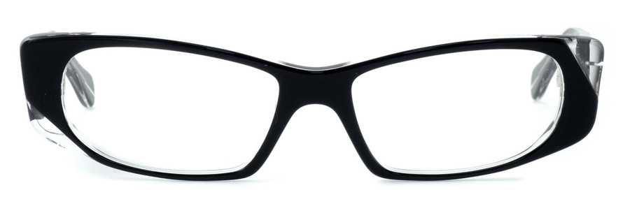 Harry Lary's French Optical Eyewear Kinky in Black :: Custom Left & Right Lens