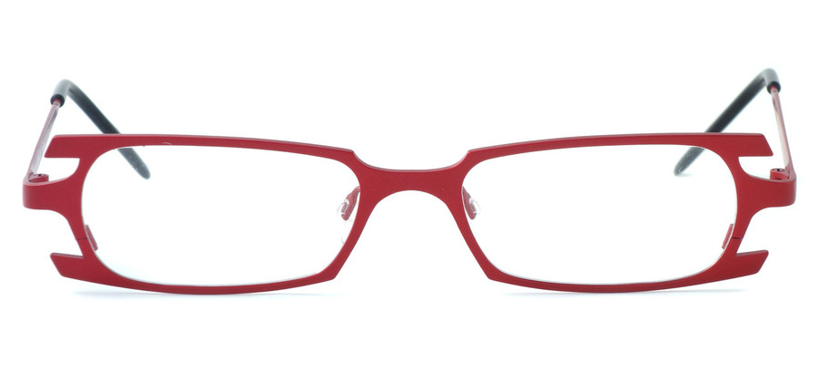 Harry Lary's French Optical Eyewear Terrory in Red (360) :: Custom Left & Right Lens