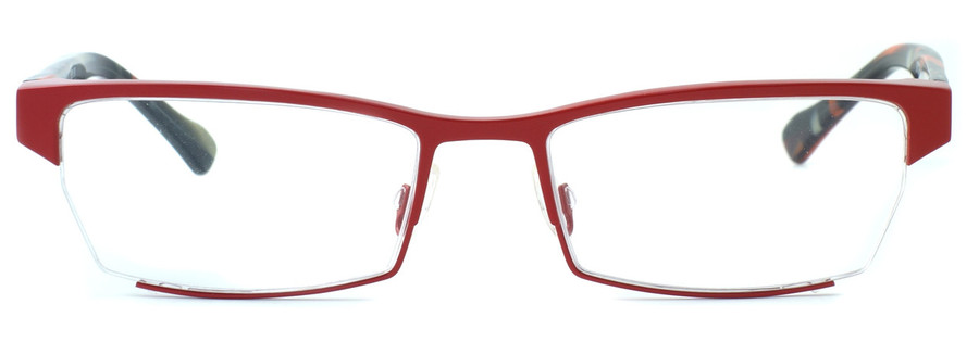 Harry Lary's French Optical Eyewear Utopy in Red Black (Orange (361) :: Custom Left & Right Lens