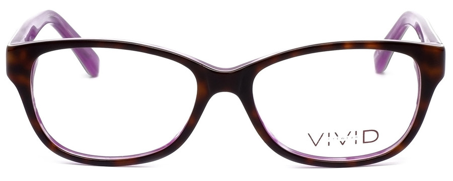 Calabria Splash SP61 Designer Eyeglasses in Demi-Purple :: Custom Left & Right Lens