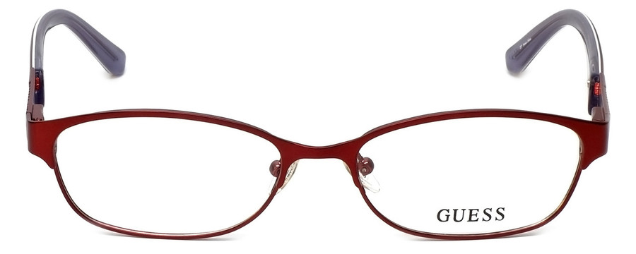 Guess Designer Eyeglasses GU2353-BU in Burgundy :: Custom Left & Right Lens