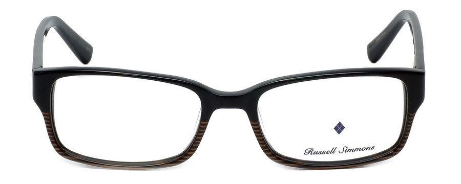 Argyleculture Designer Eyeglasses Hendrix in Black-Brown :: Custom Left & Right Lens