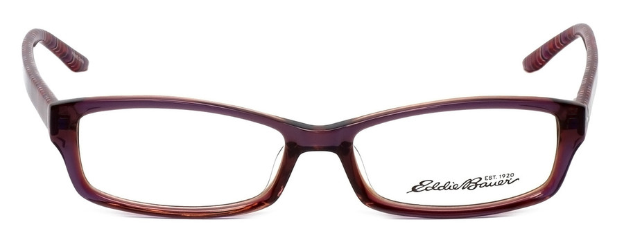Eddie Bauer Designer Eyeglasses EB8245-Plum in Plum 54mm :: Custom Left & Right Lens