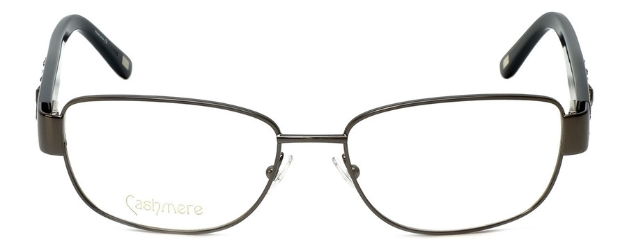 Silver Dollar Designer Eyeglasses Cashmere 472 in Graphite 53mm :: Custom Left & Right Lens