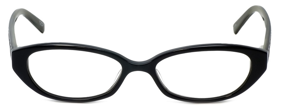Cinzia Designer Eyeglasses CBR1 C1 in Black 51mm :: Custom Left & Right Lens