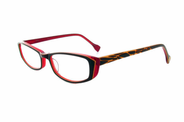 Ink Eyeglasses Rococo in Burgundy :: Rx Single Vision