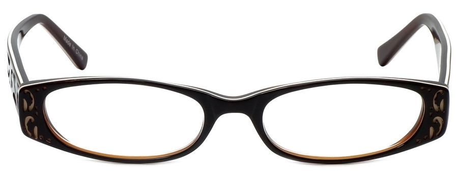 Calabria Designer Eyeglasses 854 Toasted Caramel :: Rx Bi-Focal