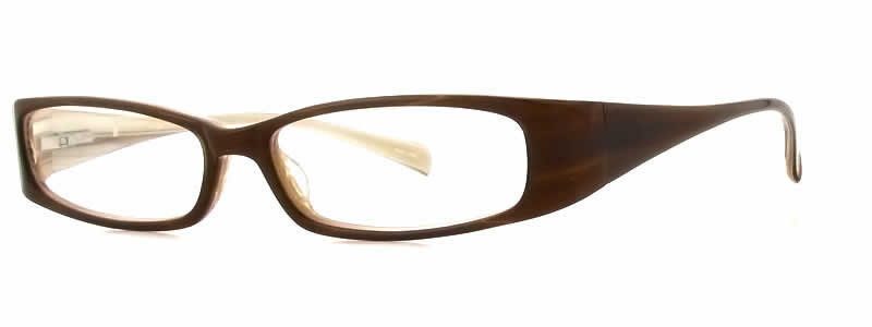 Calabria Viv Designer Eyeglasses 738 in Mocha :: Rx Bi-Focal