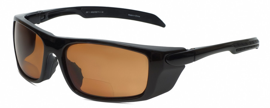 Calabria 207BF Bi-Focal Safety Impact Rate Reading Sunglasses Color&Power Option