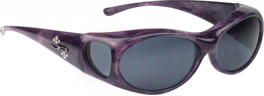 Jonathan Paul Polarized Fitovers Eyewear Small Aurora Purple-Haze & Gray AR007S