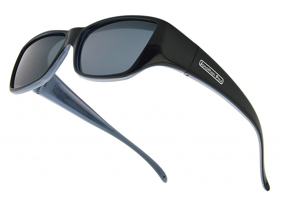 Jonathan Paul® Fitovers Eyewear Large Neera in Midnite-Oil & Gray NR001