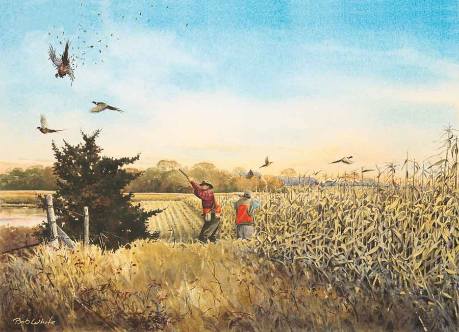 Hunting Theme 240-68c-2 Artwork Micro Fiber Cleaning Cloth