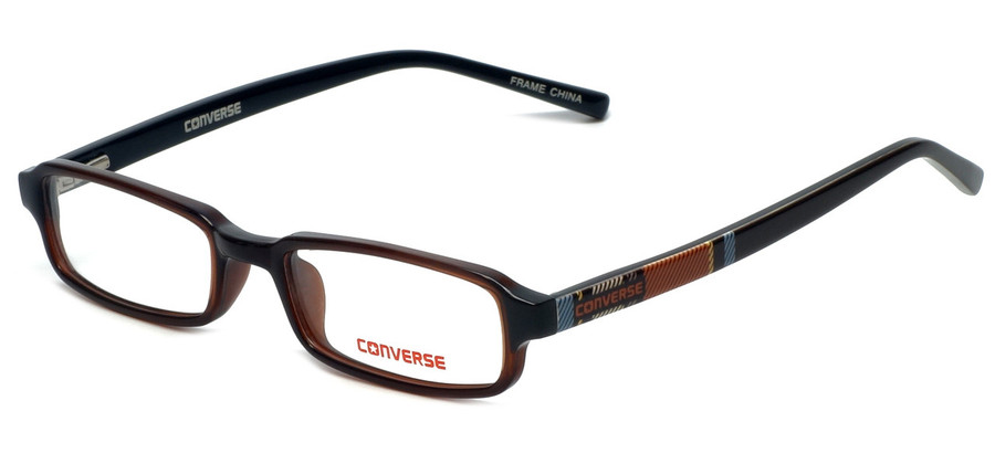 Converse Designer Eyeglasses Zoom in Brown 47mm :: Custom Left & Right Lens