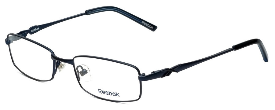Reebok Designer Eyeglasses R2007-DBB in Navy 52mm :: Rx Single Vision