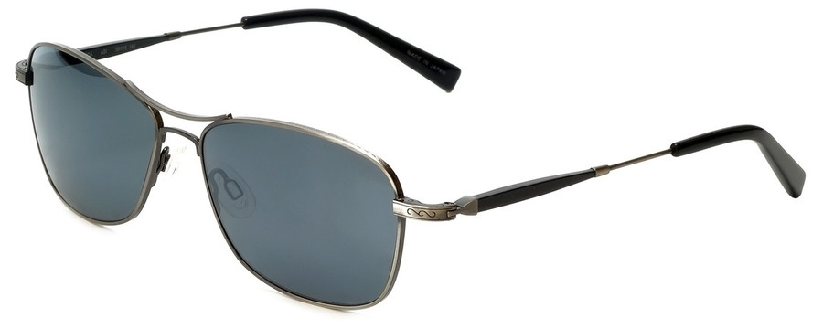 Reptile JAPAN Designer Polarized Sunglasses Rabida Antique-Silver/Flash Mirror