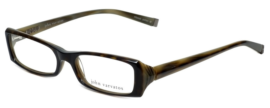 John Varvatos Designer Reading Glasses V303 in Tortoise-Horn 52mm