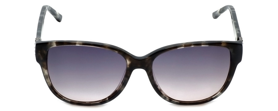 Judith Leiber Designer Sunglasses JL5013-00 56mm Grey-Tortoise Red Gradient Grey