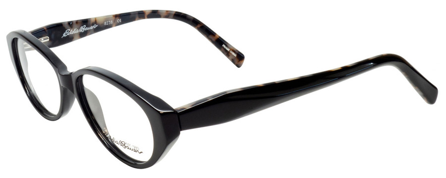 Eddie Bauer Designer Reading Glasses EB8238 in Black 52mm