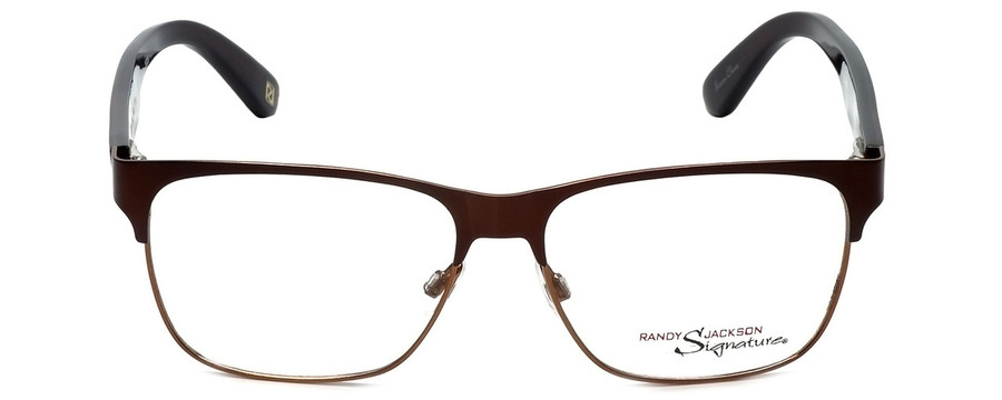 Randy Jackson Designer Eye Glasses RJ1926-023-54mm Cordovan Metal Brown Tortoise