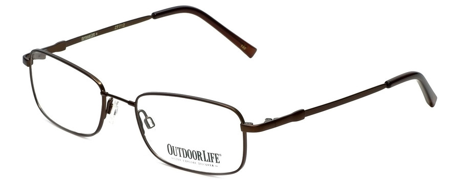 Outdoor Life Designer Eyeglasses OLZF712-183 in Brown 52mm :: Custom Left & Right Lens