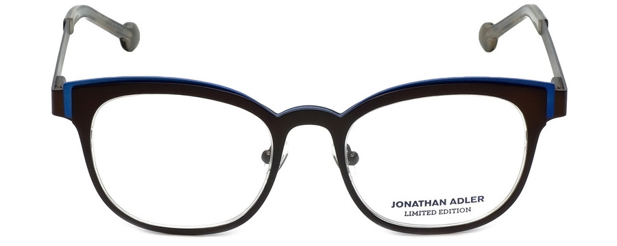 Jonathan Adler Designer Reading Glasses JA107-Brown 49mm