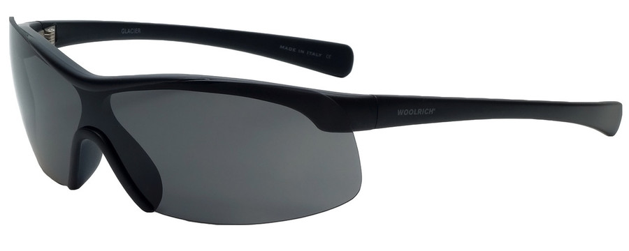 Woolrich Glacier Designer Sunglasses in Black with Grey Lens